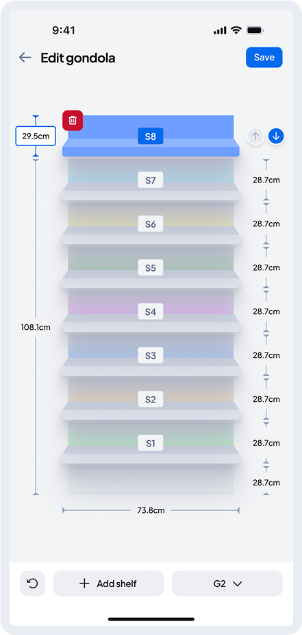 Editing Gondola Parameters